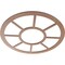 Ekena Millwork Grace Wood Fretwork Pierced Ceiling Medallion, Wood (Paint Grade), 28"OD x 10 1/8"ID x 3/8"T CMWP28X0375GRMF - alternate 3
